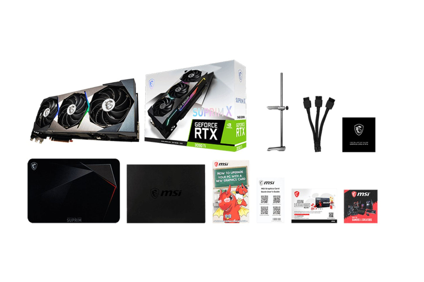 MSI GeForce RTX 3090 Ti Suprim X 24G Graphics Card-GRAPHICS CARD-MSI-computerspace