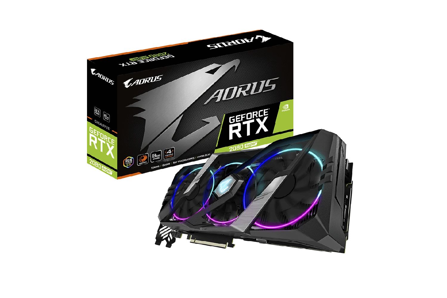 Gigabyte Aorus Geforce Rtx 2080 Super Gigabyte AORUS GeForce Rtx