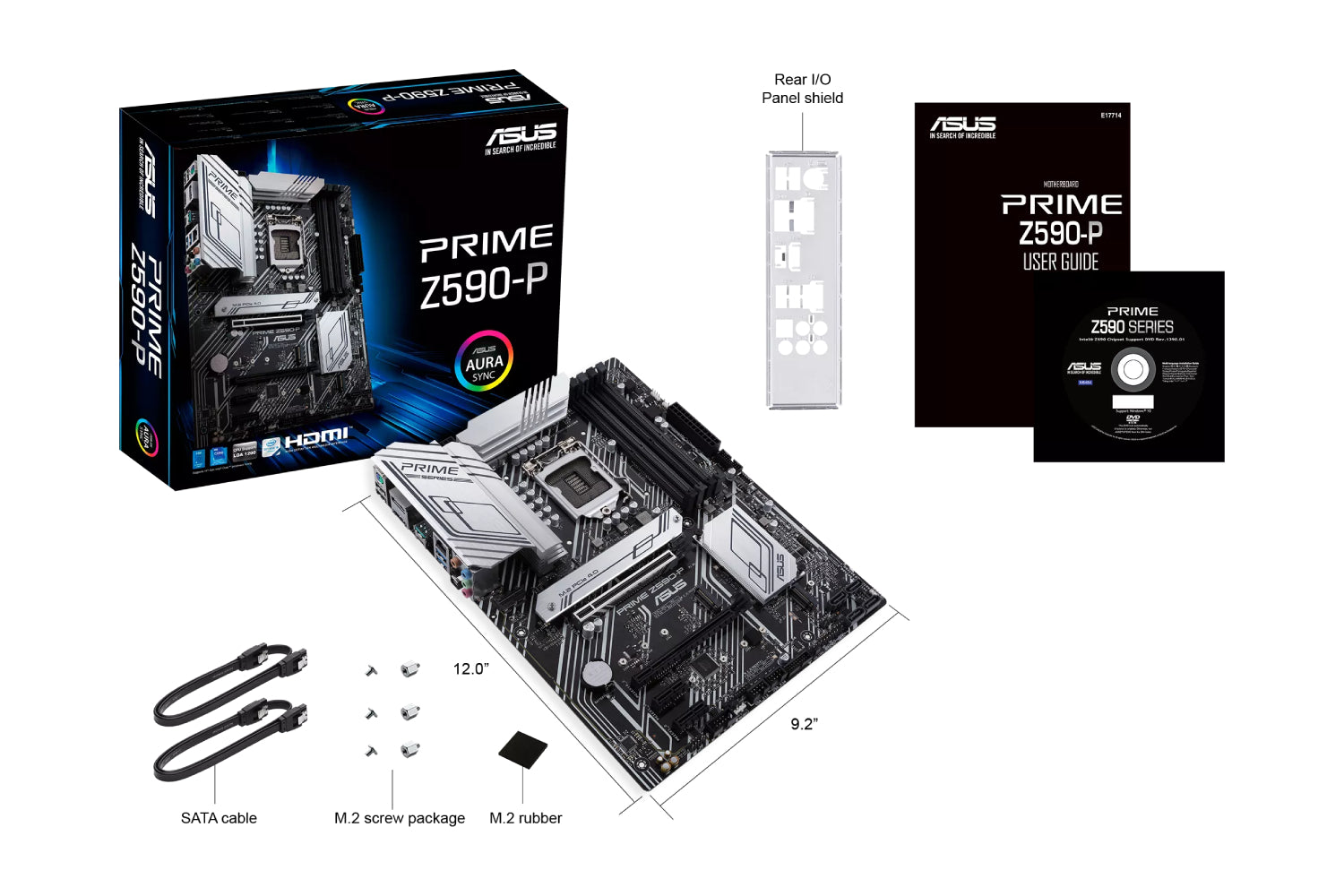Asus PRIME Z590-P Motherboard-Motherboard-ASUS-computerspace