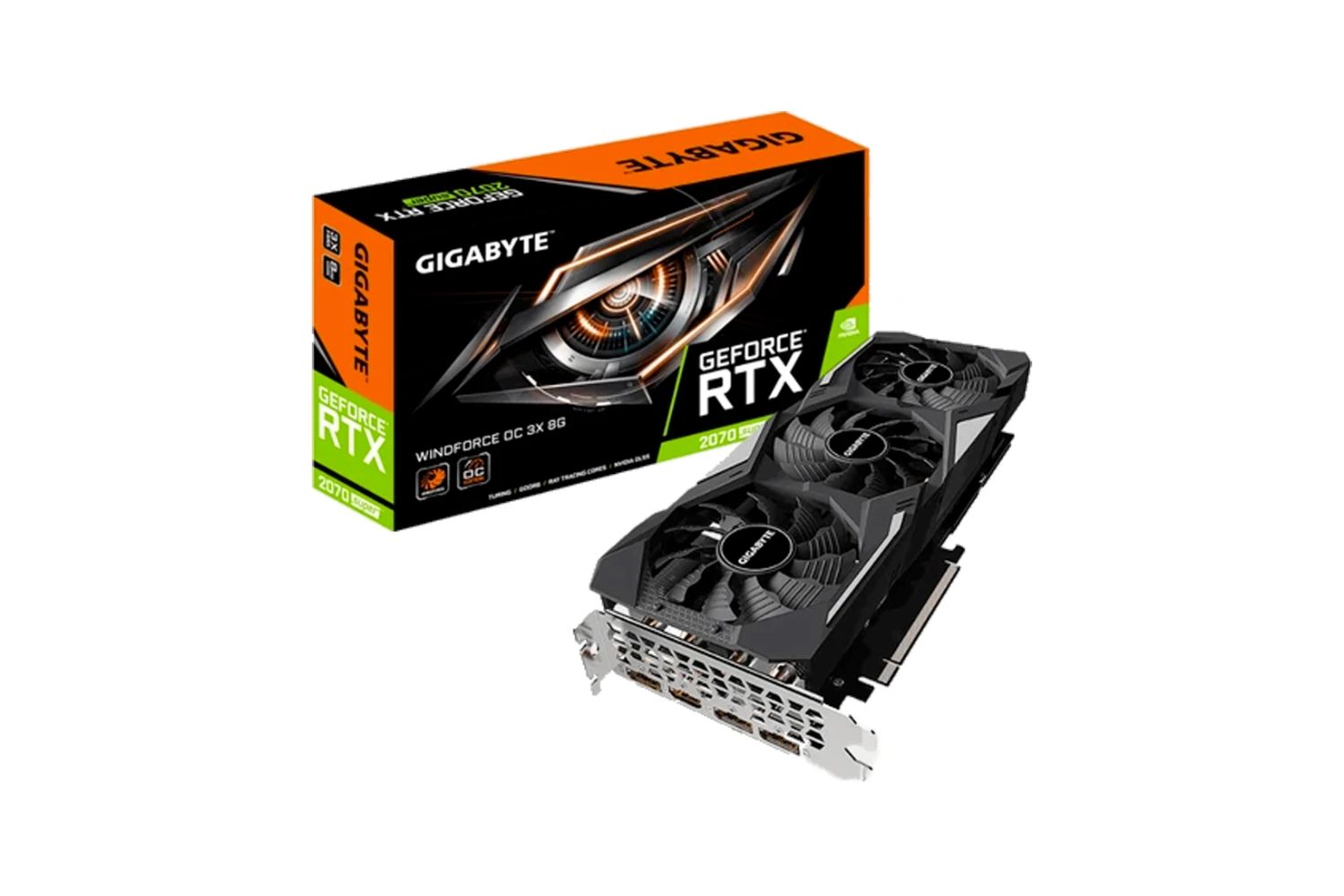 Gigabyte GeForce RTX 2070 Super WINDFORCE OC 3X 8G Graphics Card