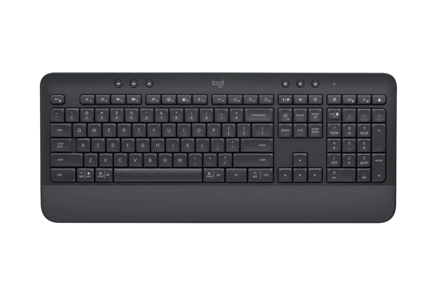 Logitech Signature K650 Wireless keyboard-Keyboards-Logitech-Graphite-computerspace