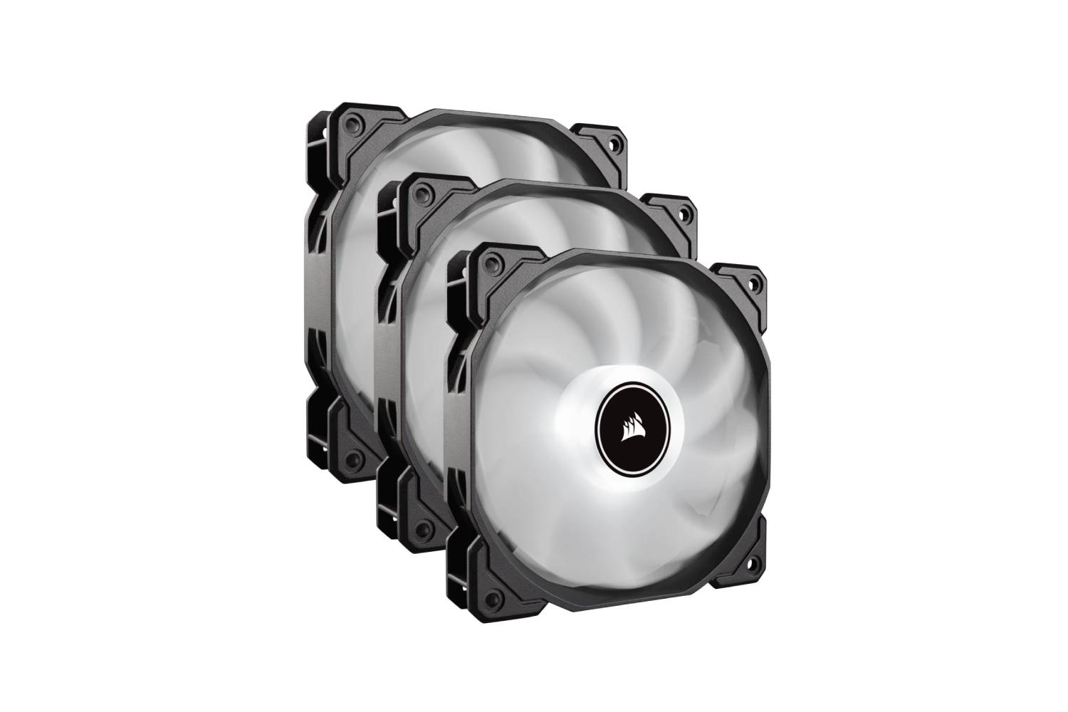 Corsair Air Series AF120 LED (2018) White 120mm Fan Triple Pack