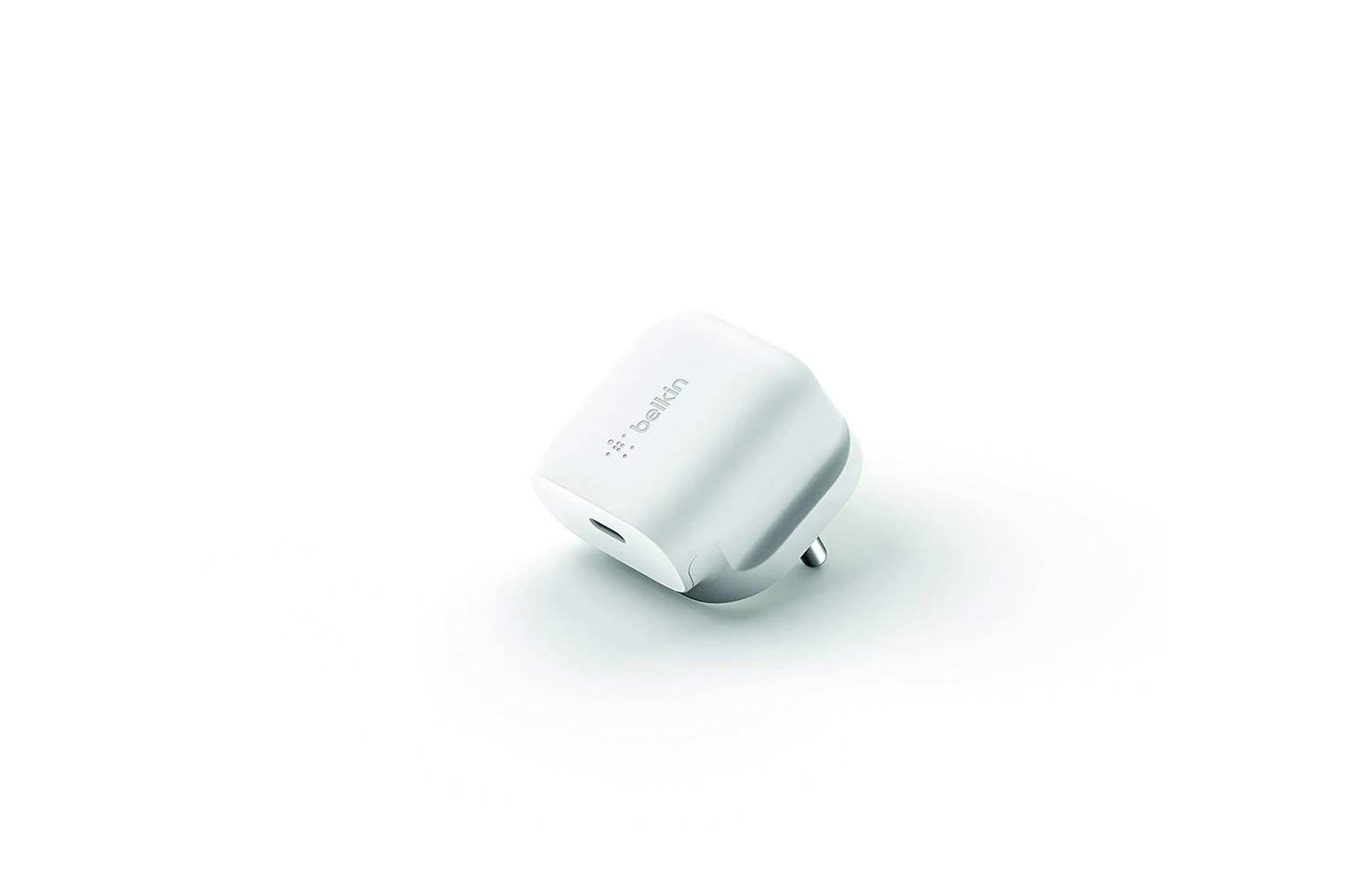 Belkin 18W USB-C Adapter (iPhone Fast Charger for iPhone 13/13 Pro/13 Pro Max/13 Mini, iPhone 12/12 Pro/12 Pro Max/12 Mini, iPad Pro and Type-C Android Phone-Power Adapters & Chargers-computerspace
