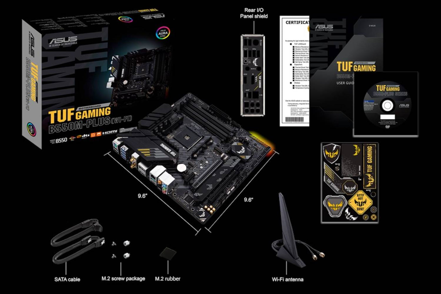 Asus TUF Gaming B550M-Plus (WI-FI) Motherboard