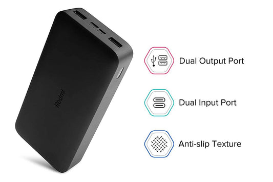 Redmi 20000mAh Power Bank Black
