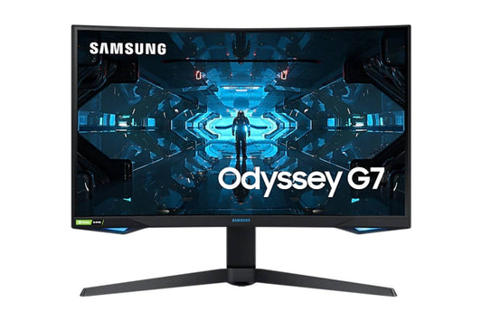 Samsung 27 inch Odyssey G7 QHD 1000R Curved Gaming Monitor Screen