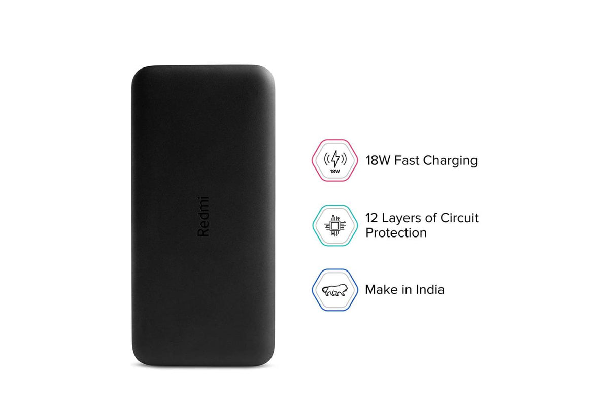 Redmi 20000mAh Power Bank Black