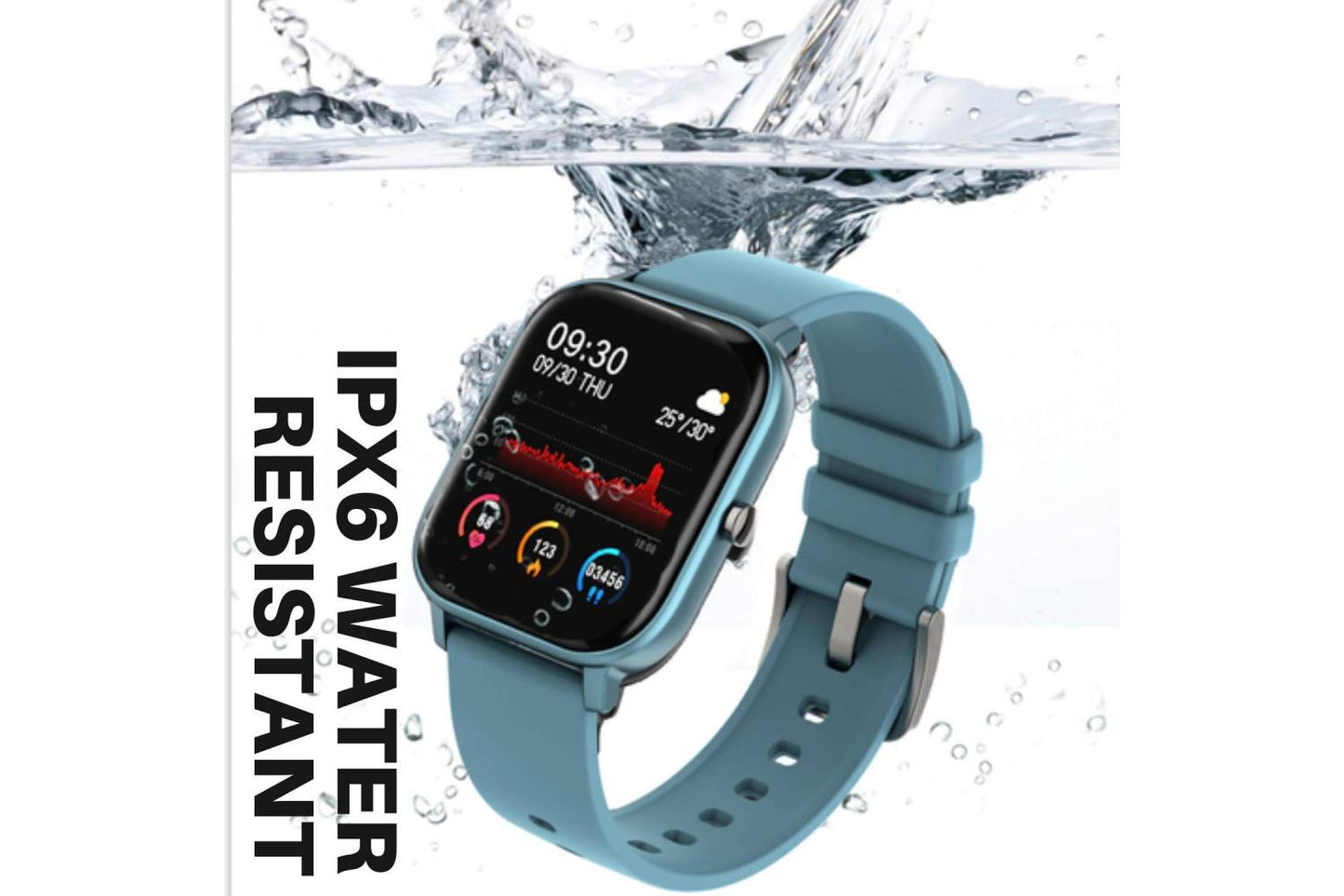 Fire-Boltt Full Touch Smart Watch 1’4 inch HD - Blue