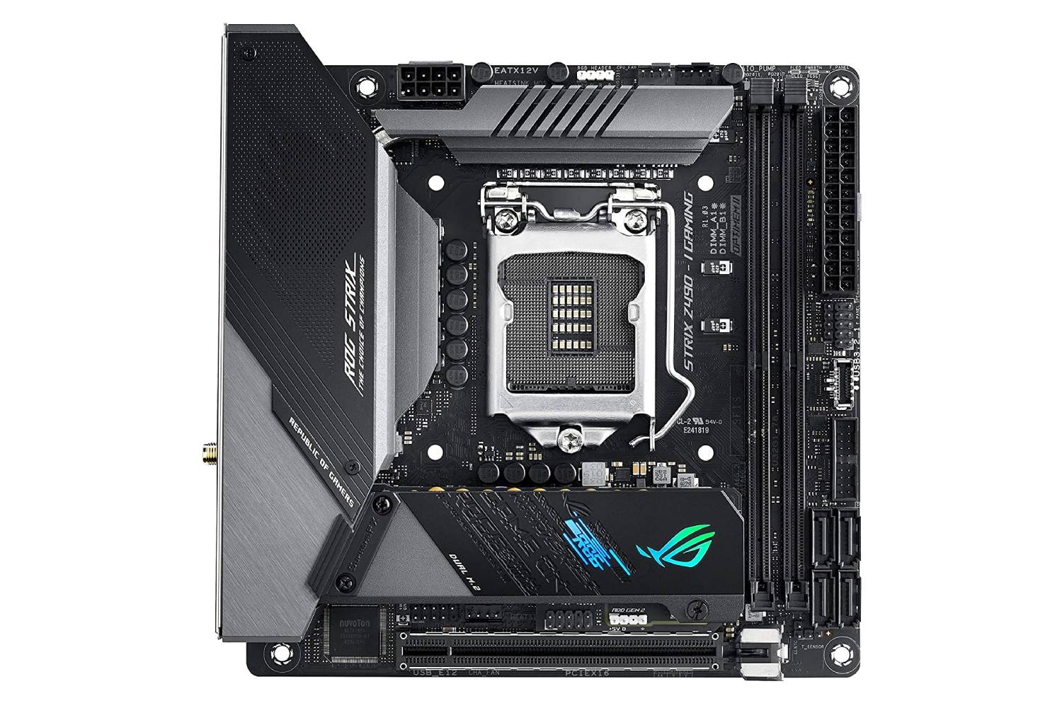 Asus Strix Z490-i Gaming Motherboard-ASUS-computerspace