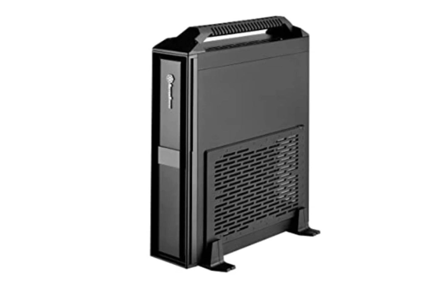 SilverStone Sst-Ml08B-H - Milo Slim Htpc Mini-Itx Computer Case, With Handle, Black