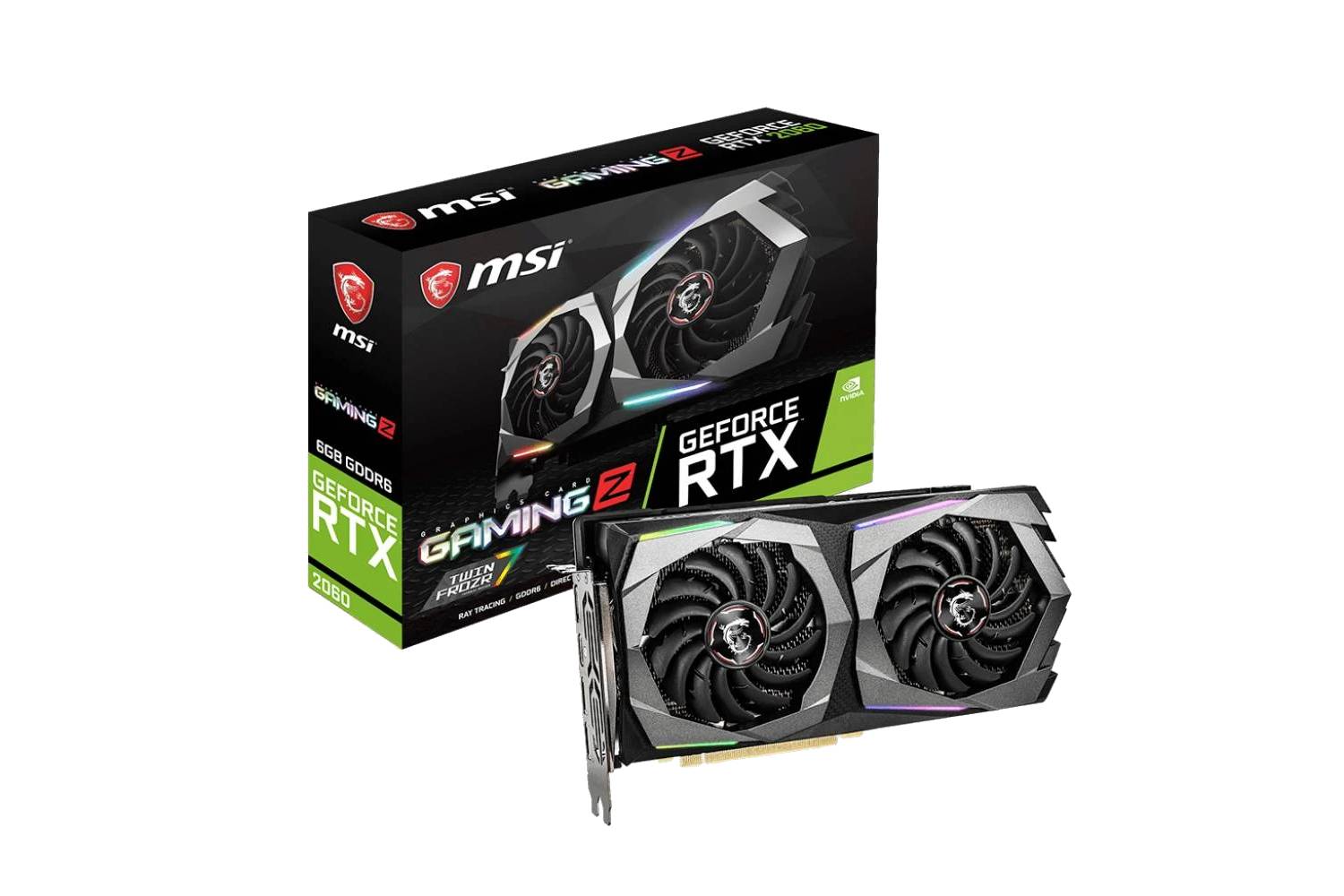 MSI GeForce RTX 2060 Gaming Z 6G Graphics Card – Computerspace