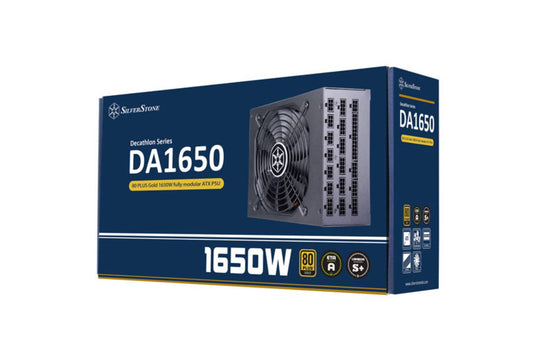 SilverStone DA1650 Gold 80 PLUS Gold 1650W fully modular ATX power supply