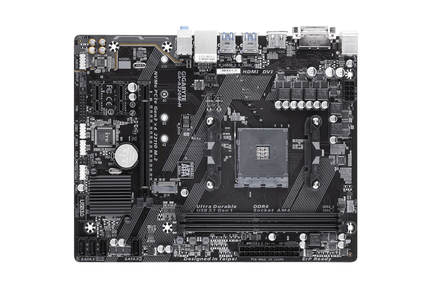 Gigabyte GA-A320M-H Motherboard