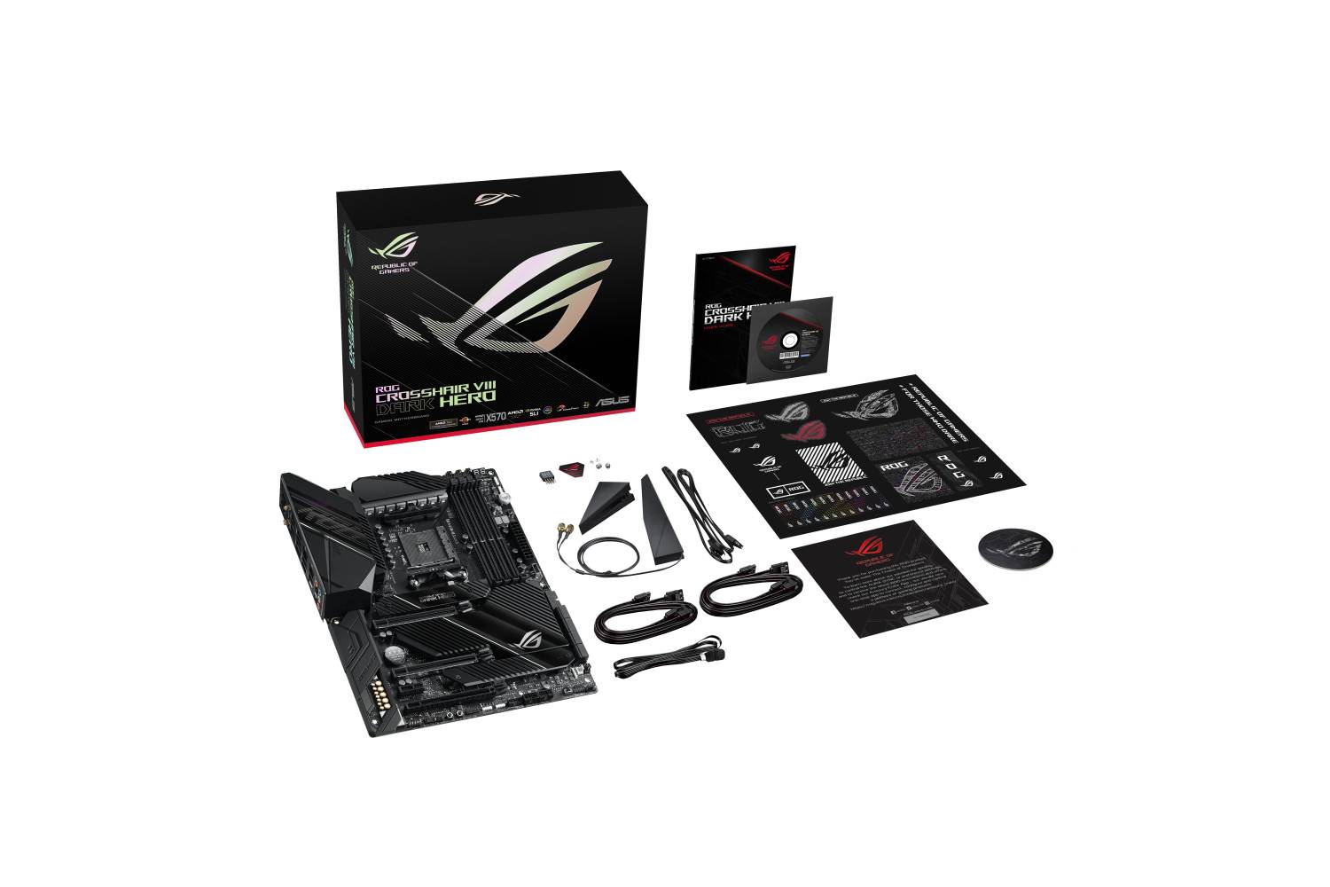 Asus ROG Crosshair VIII Dark Hero AMD X570 Motherboard