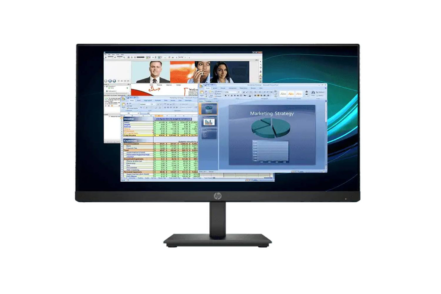 HP P224 21.5 inch Monitor