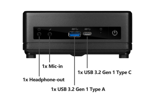 MSI Cubi 5 10M Mini Desktop PC with intel i3 10th generation CPU-MSI-computerspace