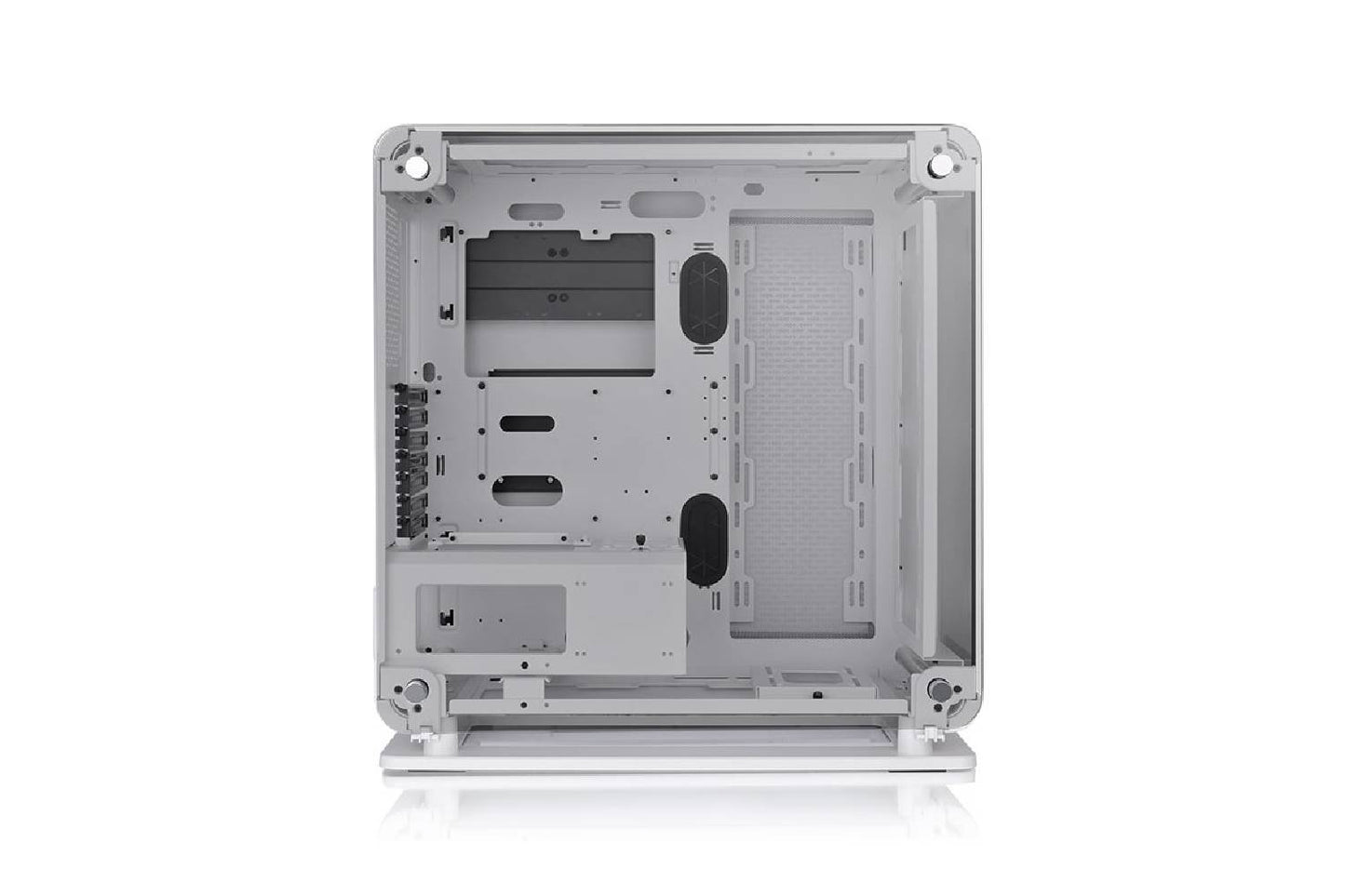 Thermaltake Core P6 Tempered Glass Mid Tower Chassis cabinet - white-CABINETS-Thermaltake-computerspace