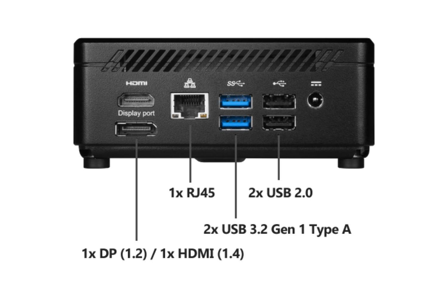MSI Cubi 5 10M Mini Desktop PC with intel i3 10th generation CPU-MSI-computerspace
