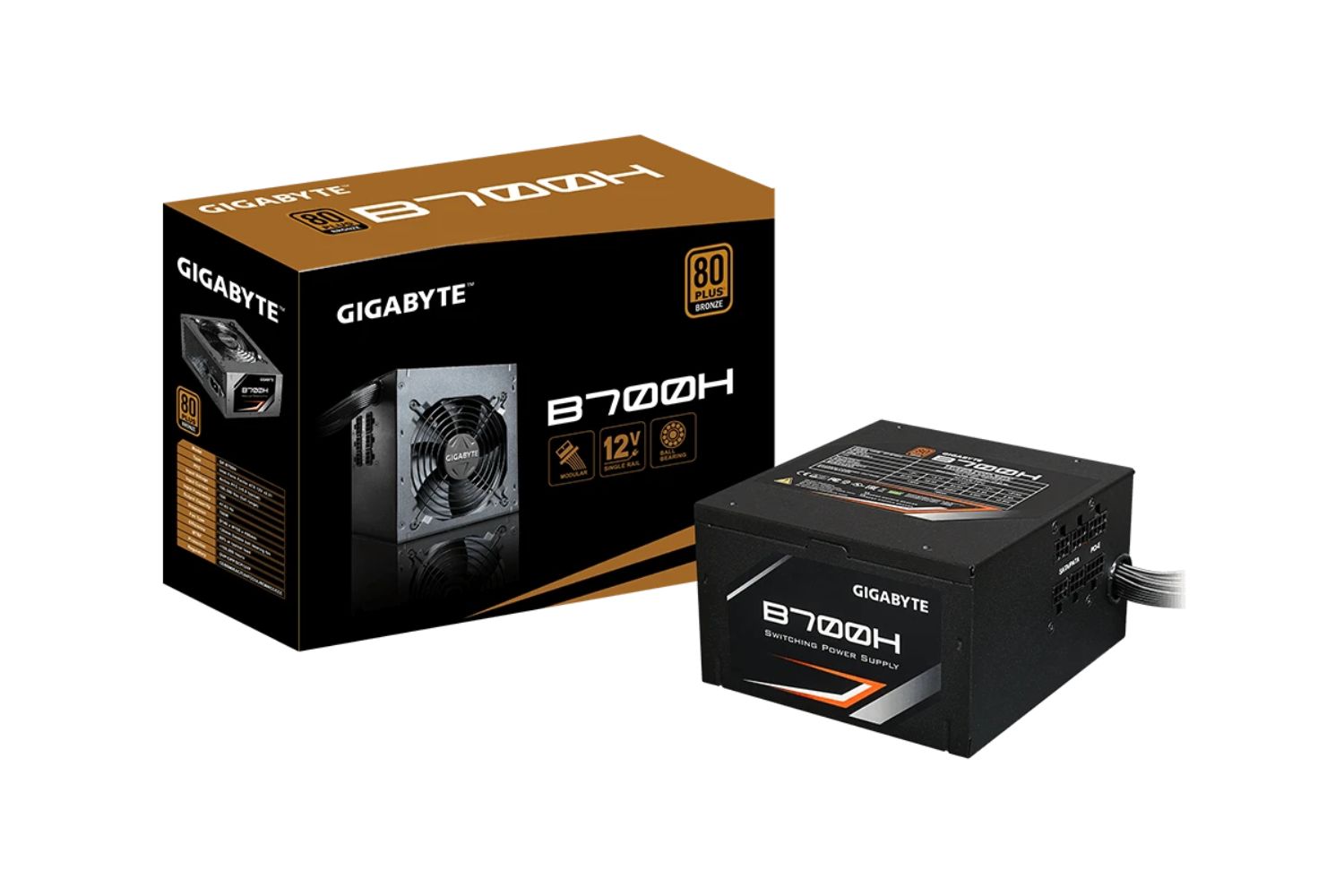 Gigabyte B700H 80 plus Bronze Power supply