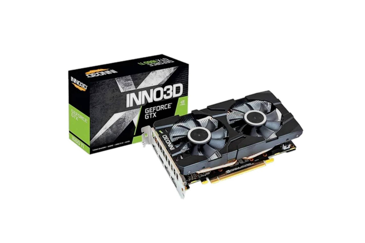Inno3d Gaming GeForce GTX 1660 Ti Twin X2 6GB GDDR6 Graphics Card