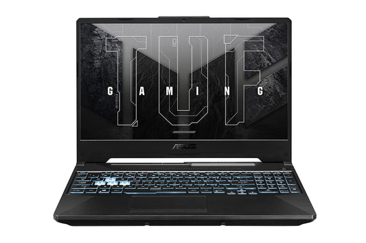 Asus Tuf Gaming A15 R9 5900HX/ RTX3060-6GB/ 16GB (2 x 8GB)/ 512GB SSD/ 15.6 FHD-144hz/ Backlit KB- 1 zone RGB/ 90Whr/ / 2B-GRAPHITE BLACK/ WiFi 6/ WiFi 6/ McAfee(1 year)/ WIN 11 FA506QM-HN124W Laptop-Laptops-ASUS-computerspace