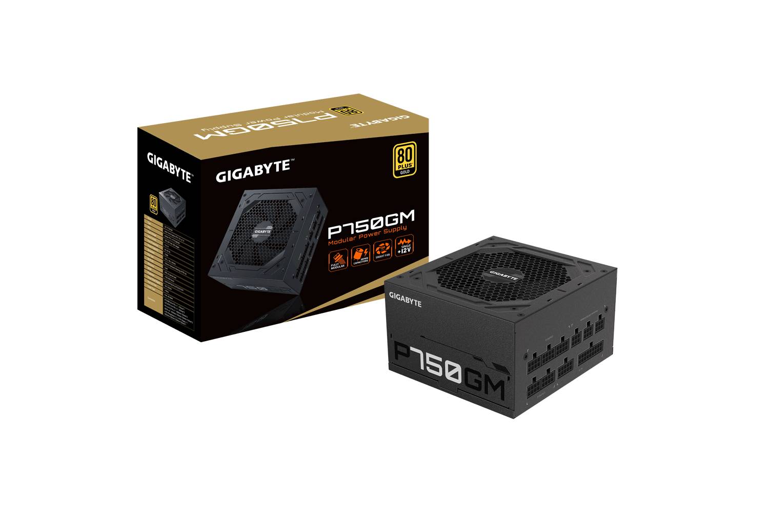 Gigabyte P750GM 80 Pluse Gold PSU