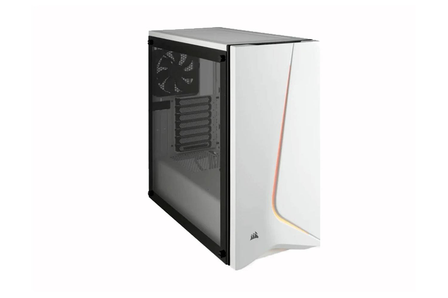 CORSAIR Carbide Spec-06 RGB Tempered Glass White Cabinet