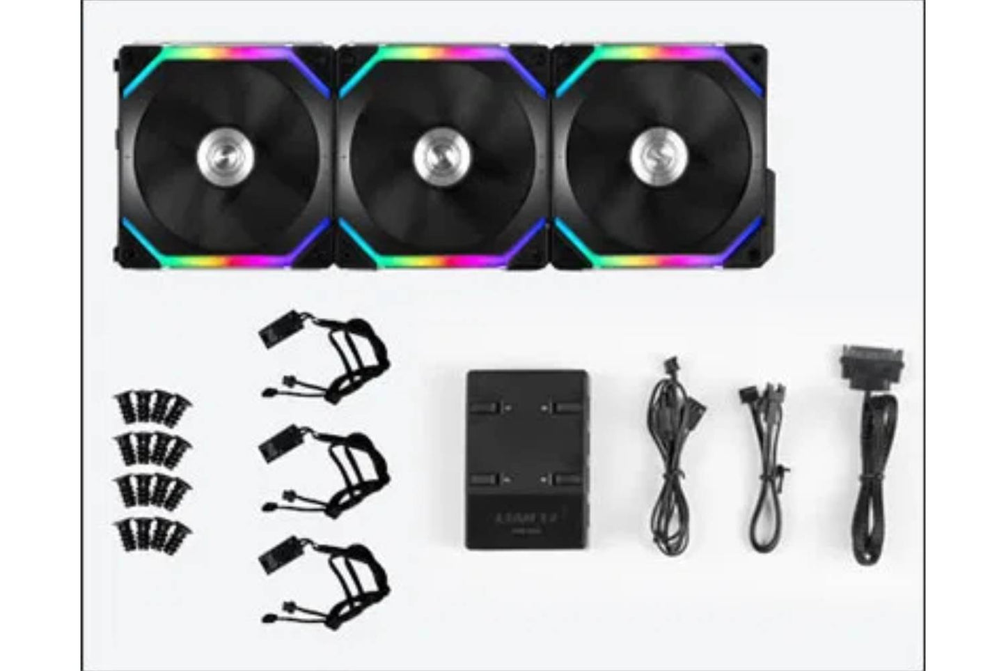 Lian Li Accessory 120mm UNI FAN 3PCs set Black