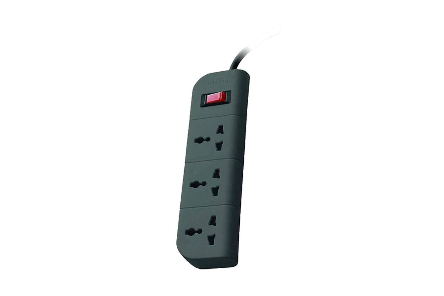 Belkin Essential Series F9E300zb1.5MGRY 3-Socket Surge Protector-Surge Protector-computerspace