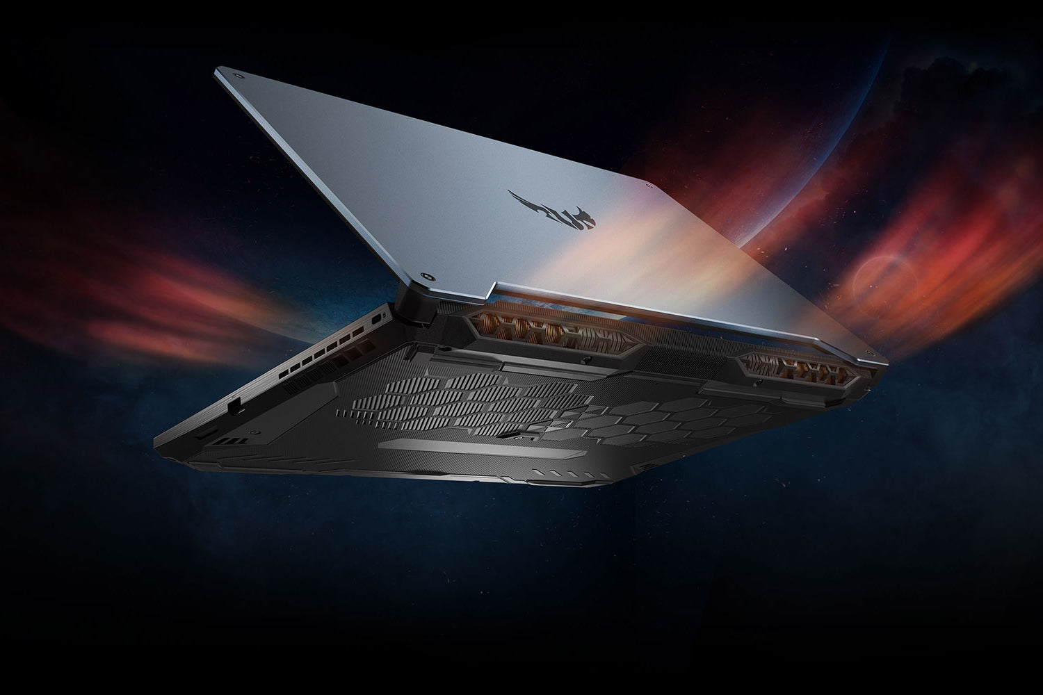 Asus Tuf Gaming A15 R7-4800H/ GTX1660Ti- 6GB/ 8G+8G/ 1T SSD/ 15.6 FHD-144hz/ Backlit KB- 1 zone RGB/ 48Wh/ Win 10/ Office Home & Student 2019/ / Fortress Gray Laptop-Laptops-ASUS-computerspace