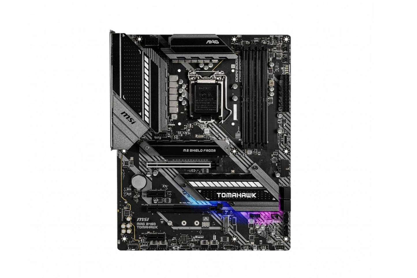 MSI MAG B460 TOMAHAWK LGA 1200 ATX Motherboard