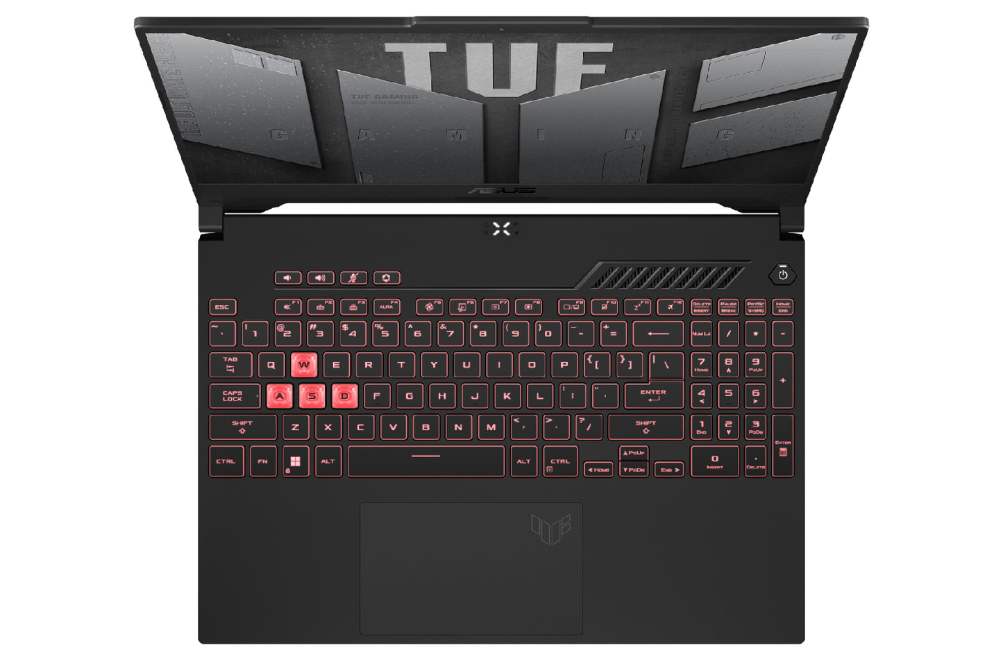 Asus Tuf Gaming A15 R7 4800H/ RTX3050- 4GB/ 8G+8G/ 512G SSD/ 15.6 FHD-144hz/ Backlit KB- 1 zone RGB/ 90Whr/ WIN 11/ / / McAfee(1 year)/ 2B-GRAPHITE BLACK FA506IC-HN075W Laptop-Laptops-ASUS-computerspace
