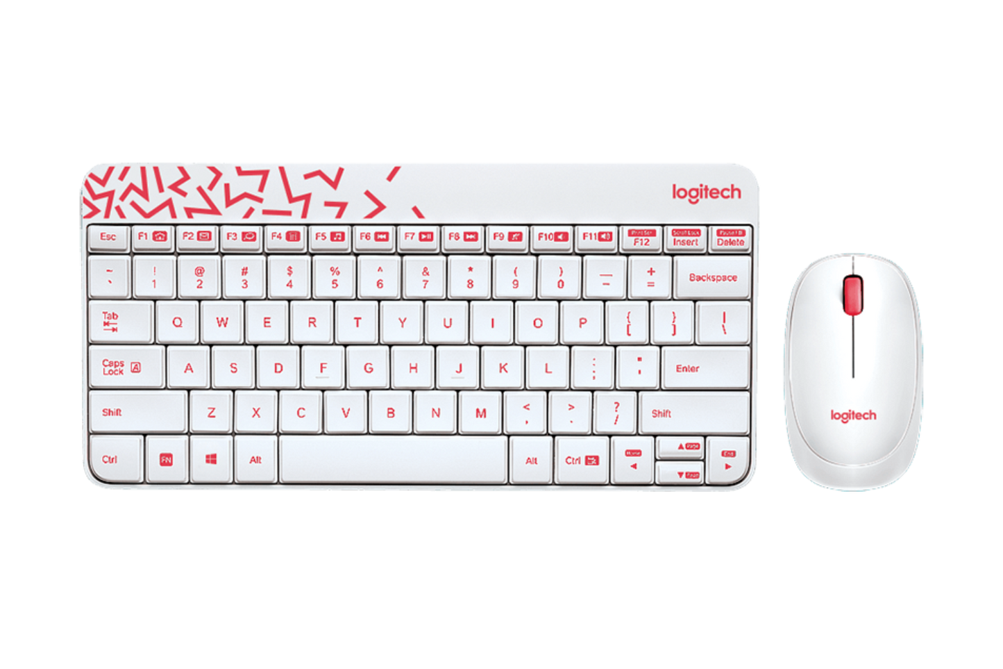 Logitech MK240 Wireless Combo Keyboard and Mouse White