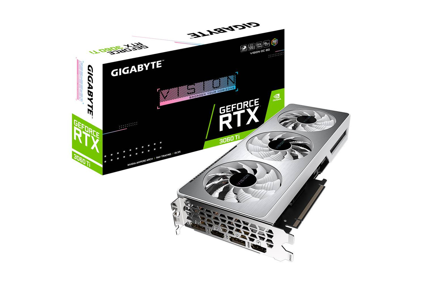 Gigabyte RTX 3060 ti Vision OC 8GB Graphics Card