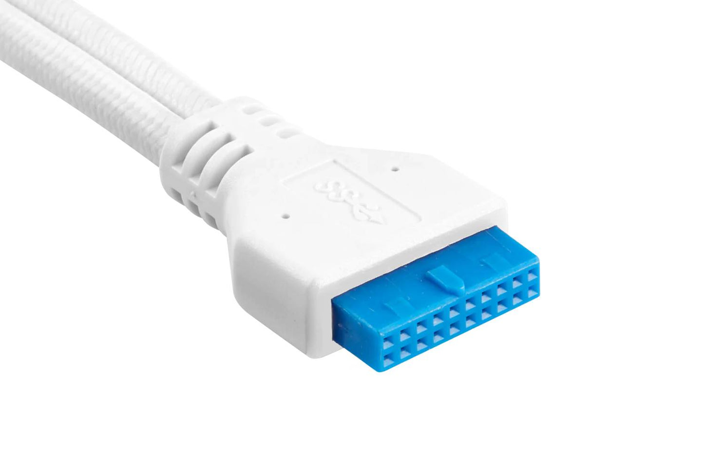 Corsair Premium Sleeved Front Panel Extension Kit 30cm — White