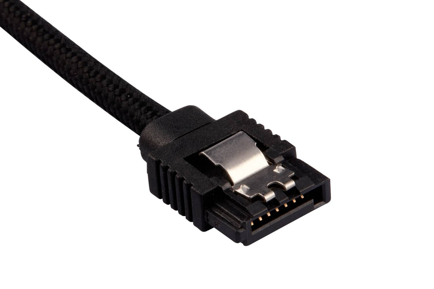 Corsair Premium Sleeved SATA 6Gbps 30cm Cable — Black
