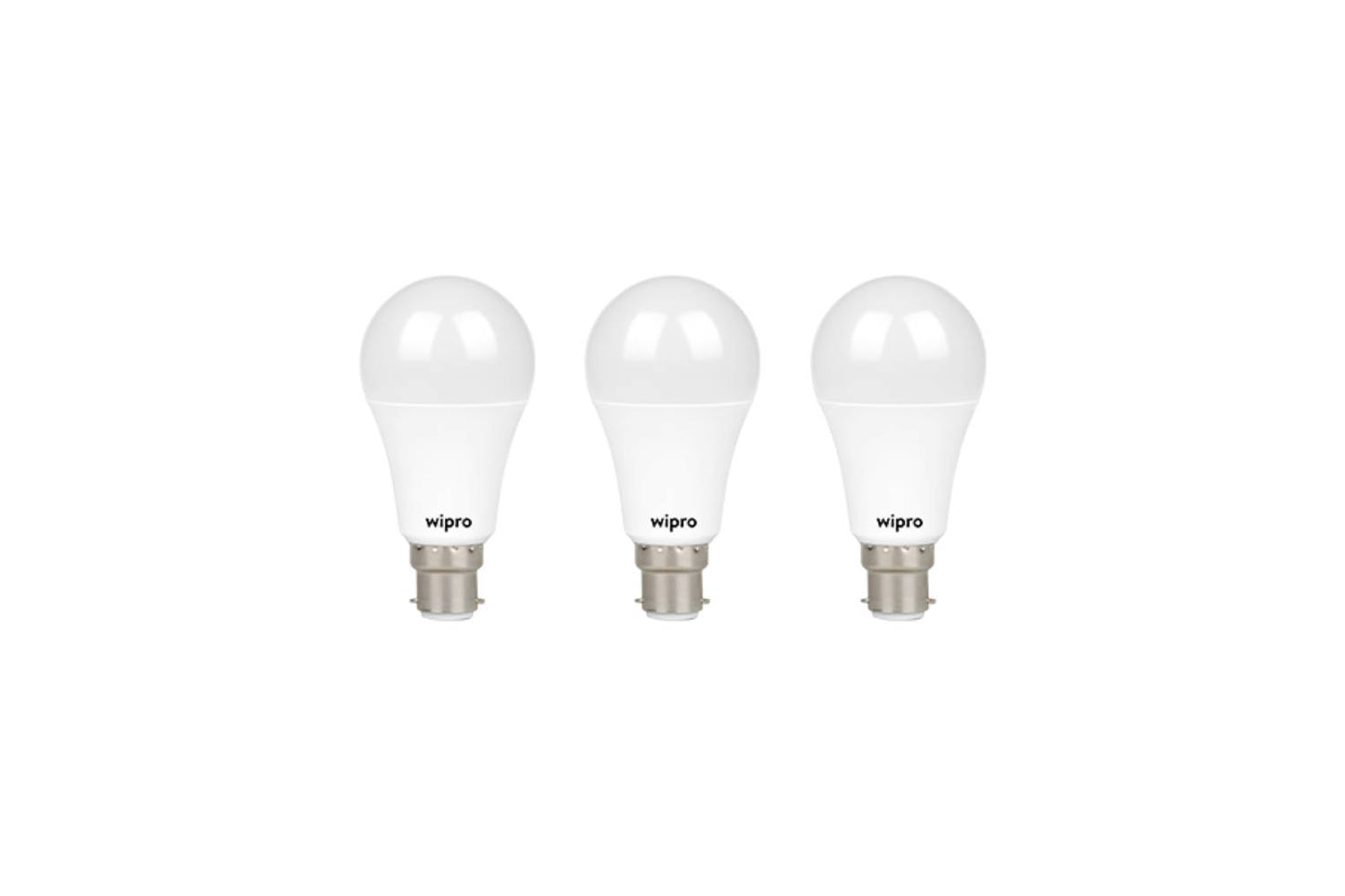 Wipro Garnet Emergency LED Bulb 9W 6500K - Pack of 3