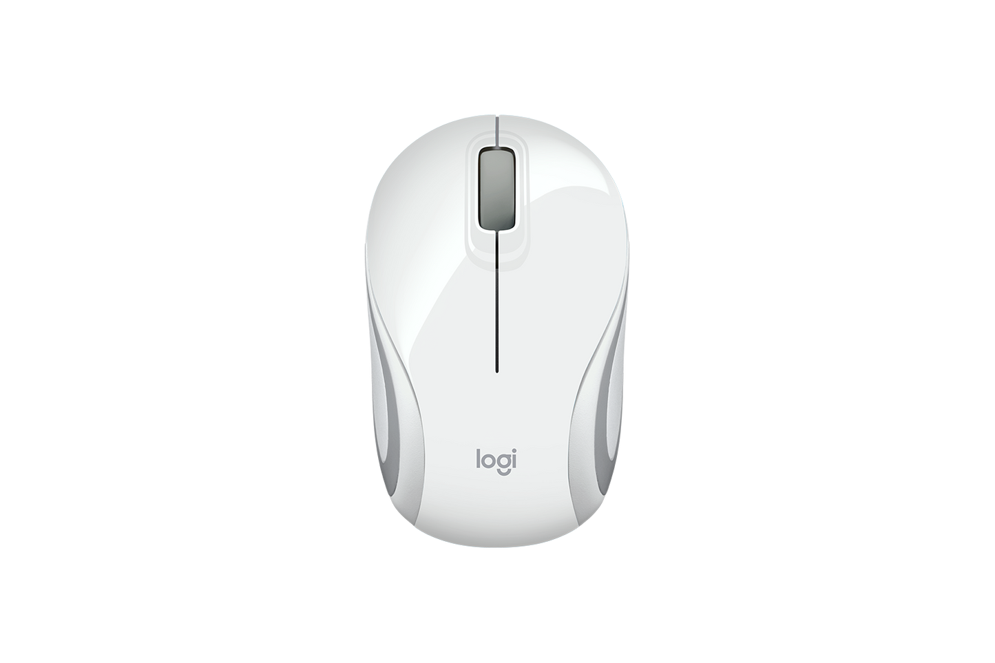 Logitech M187 Mini Wireless Mouse White