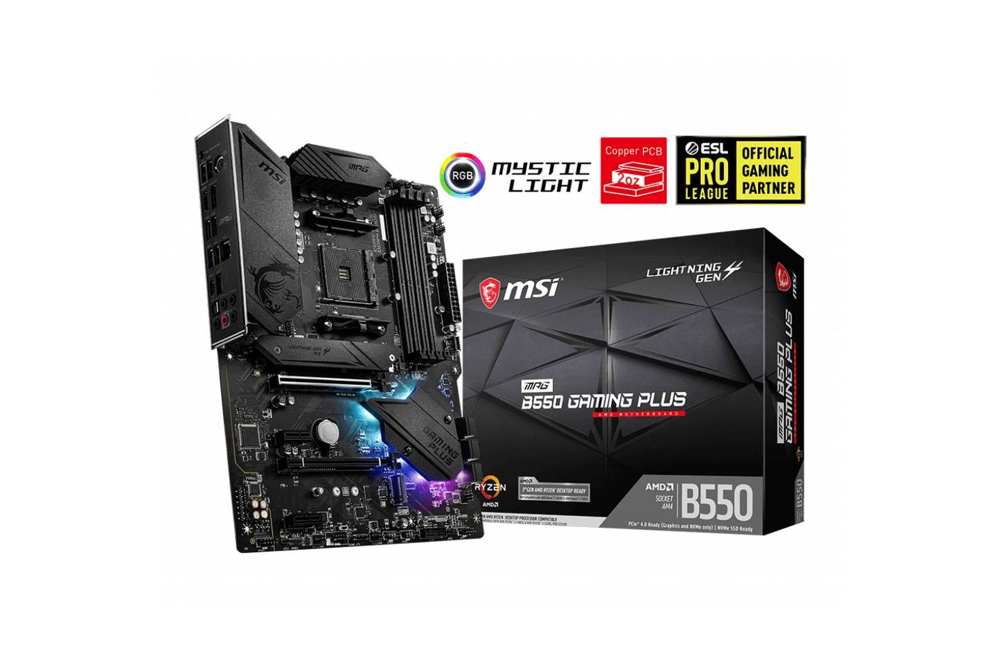 MSI MPG B550 Gaming Plus Motherboard