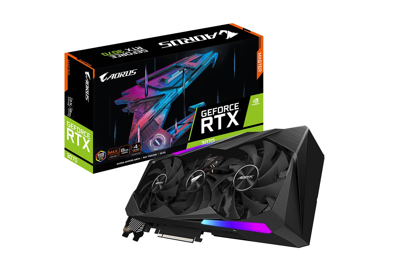 Gigabyte Rtx 3070 Aorus Master 8G Graphics Card