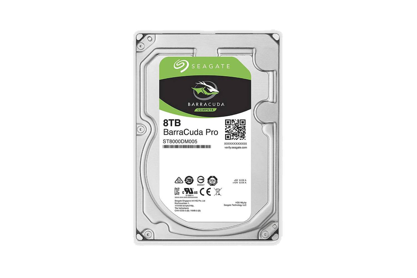 Seagate 8TB Barracuda Pro 7200RPM SATA 6Gb/s 256MB Cache 3.5-Inch Internal HDD