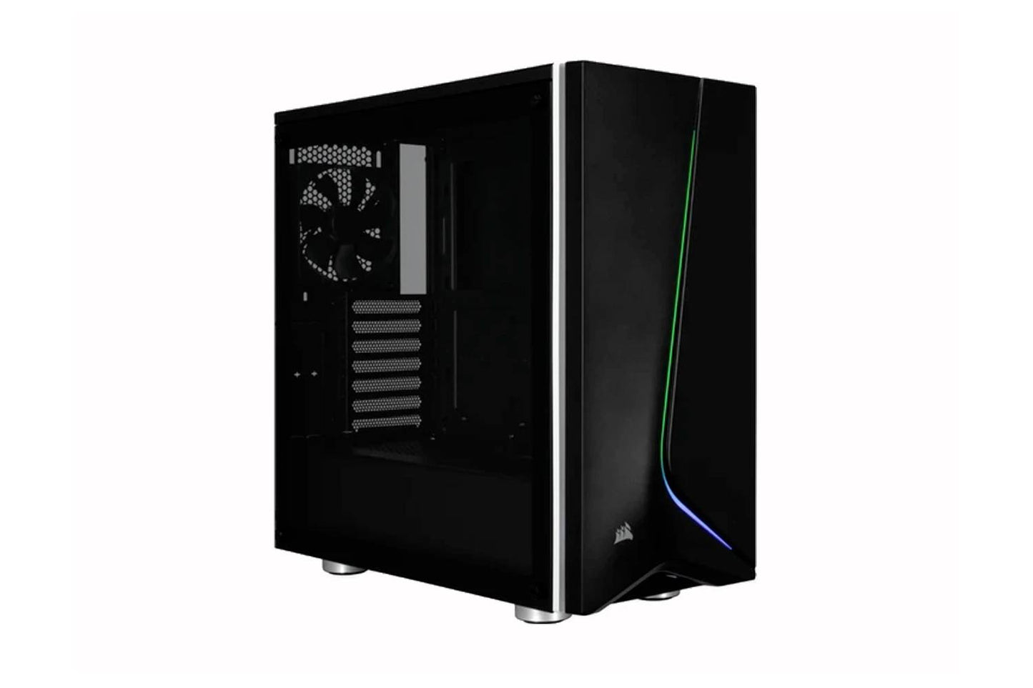 CORSAIR Carbide Spec-06 RGB Tempered Glass Black Cabinet