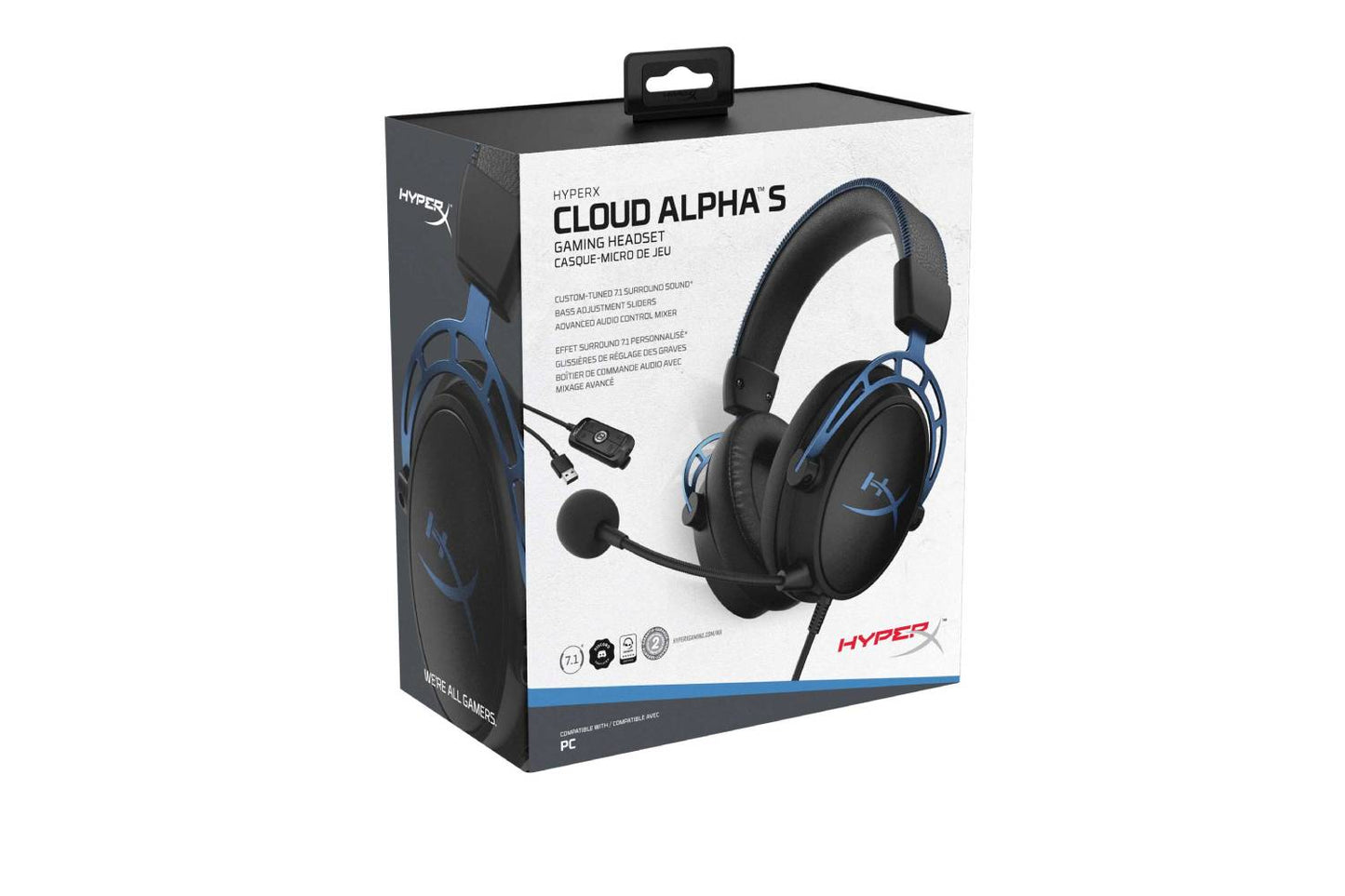 HyperX Cloud Alpha S - Blue Headphone