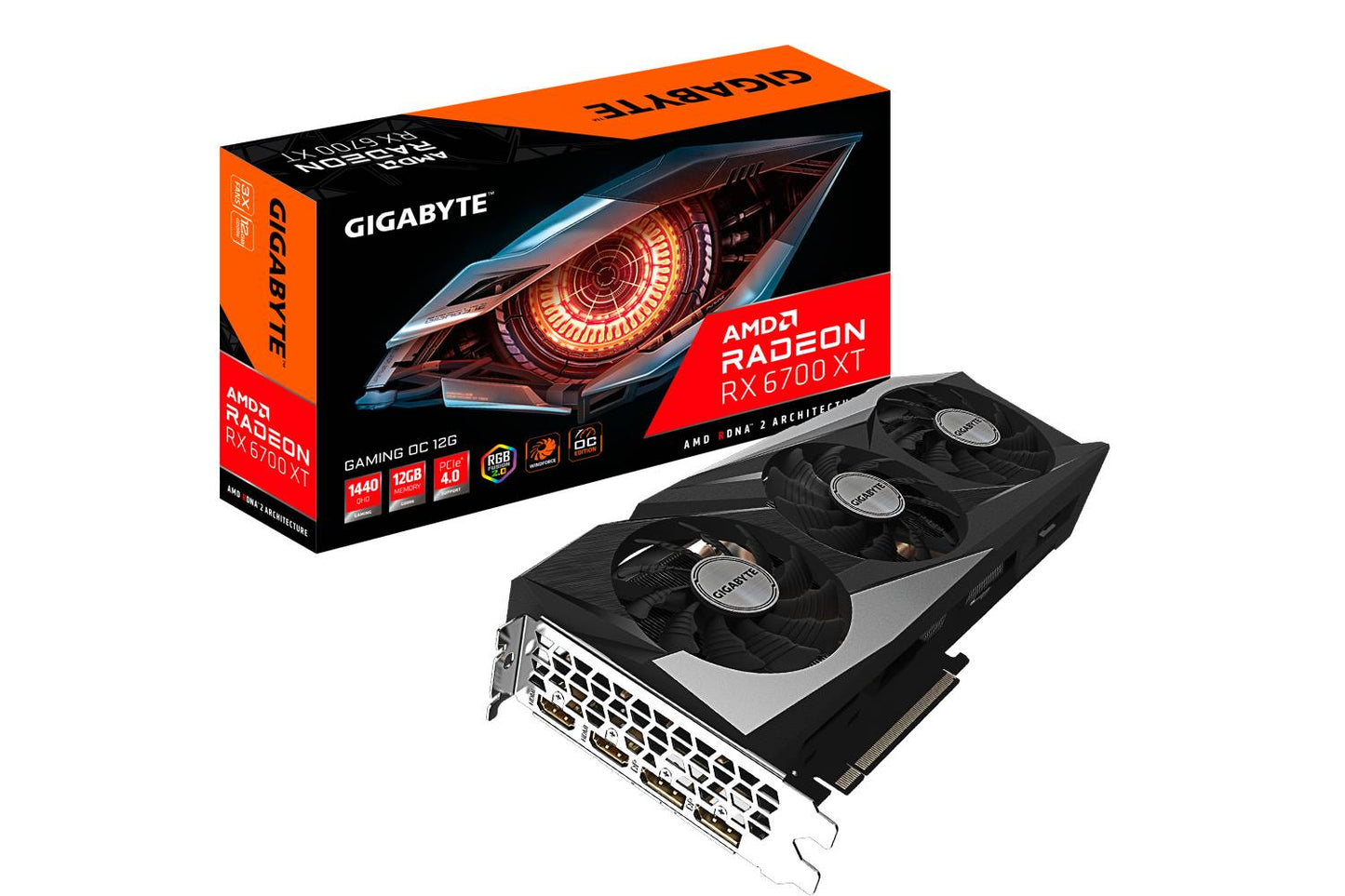 Gigabyte Radeon RX 6700 XT GAMING OC 12G Graphics card