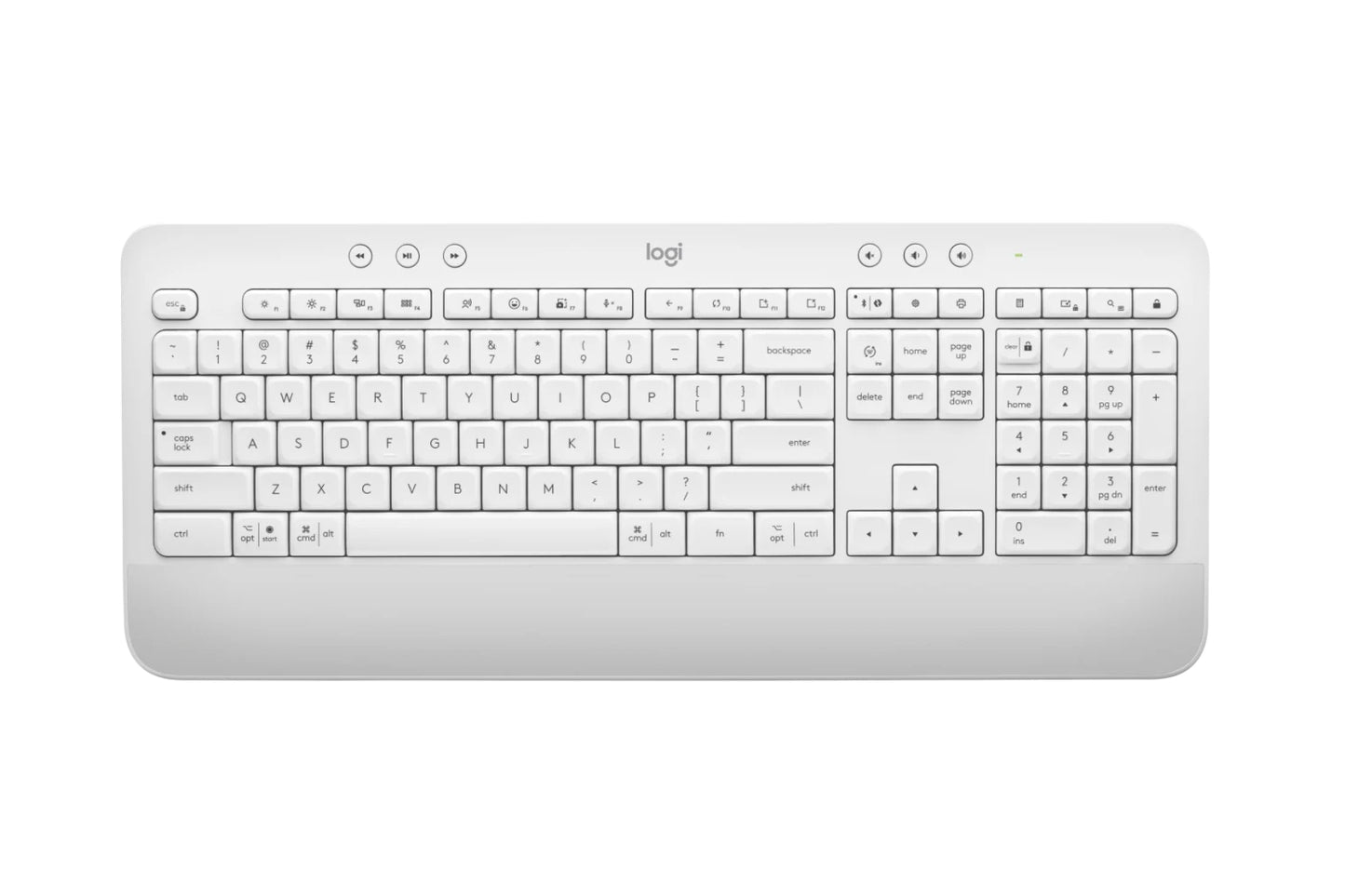 Logitech Signature K650 Wireless keyboard-Keyboards-Logitech-Off-white-computerspace