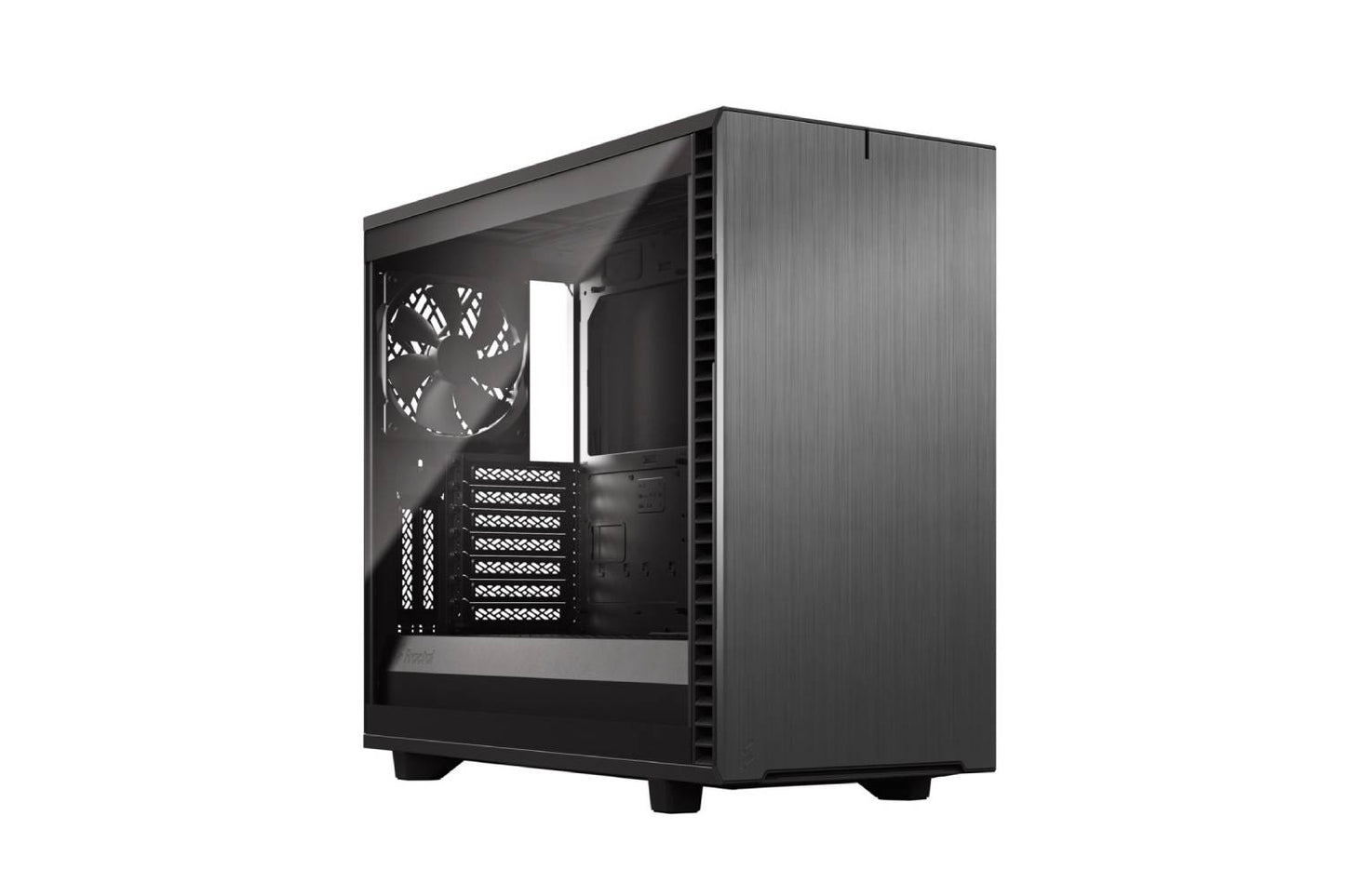 Fractal Define 7 Light Tempered Glass Grey Cabinet
