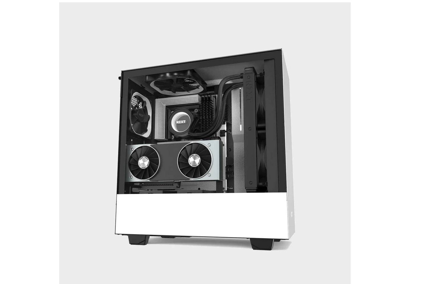 NZXT H510i ATX Computer Case (White)