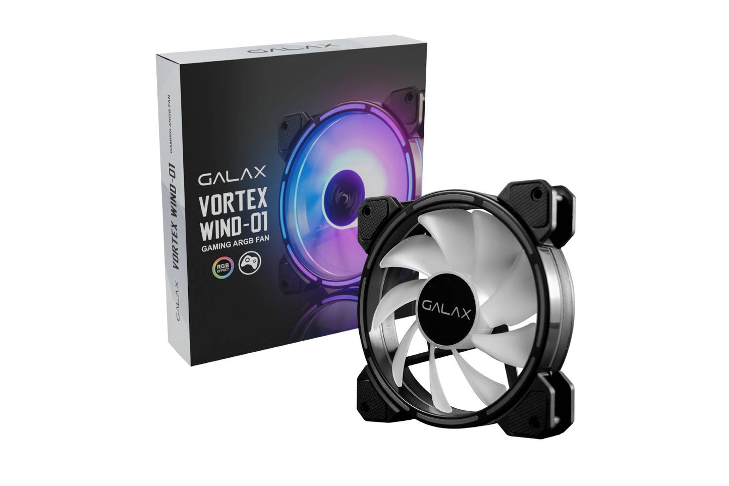 GALAX Casing Fan (VW-01) 120x120x25mm / ARGB-ARGB Fans-Galax-computerspace