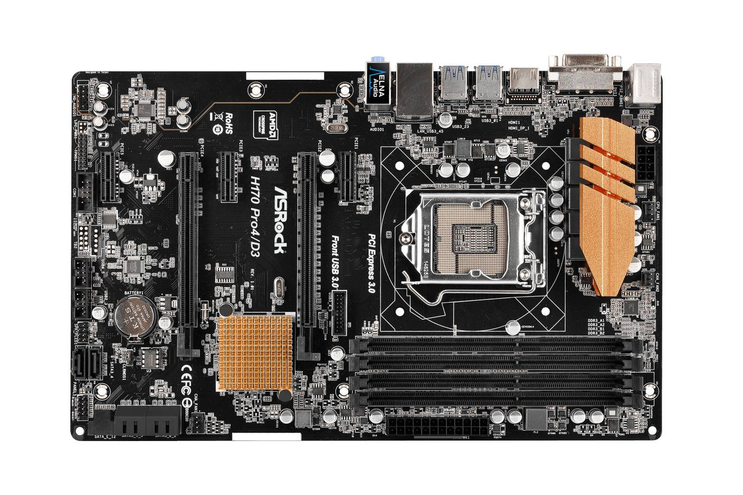 Asrock H170 Super Alloy Pro4/D3 Mining Motherboard
