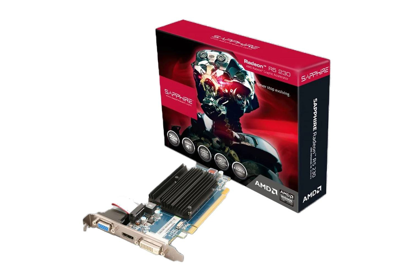 Sapphire R5 230 2GB DDR3 Graphics Card